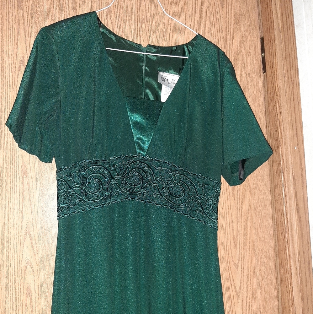 Green dress